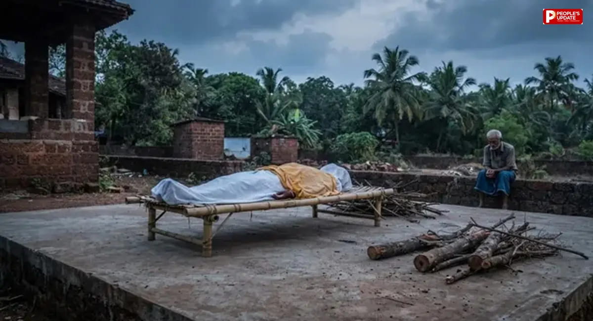 गोवा में चिता जलाने के लिए नहीं थे पैसे, परिजनों ने श्मशान में लावारिस छोड़ा शव