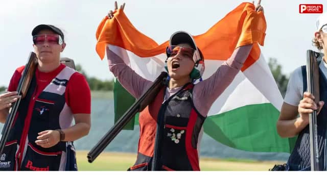 नीरू ढांढा ने एशियन गेम्स में रचा इतिहास, ट्रैप शूटिंग में जीता गोल्ड