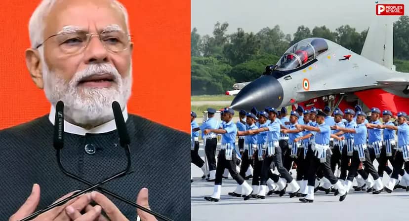 एयरफोर्स डे पर PM मोदी ने वायु योद्धाओं को दी बधाई, कहा- उनके साहस को सलाम