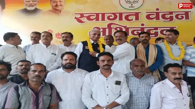 गुना में भाजपा ने किया भूतपूर्व सैनिकों का सम्मान, सेवा संकल्प अभियान के तहत हुआ कार्यक्रम