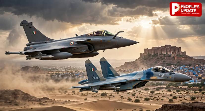 भारतीय वायुसेना की एक्सरसाइज 'तरंग शक्ति', राफेल, सुखोई और अमेरिकी F-35 गरजेंगे जोधपुर के आसमान में