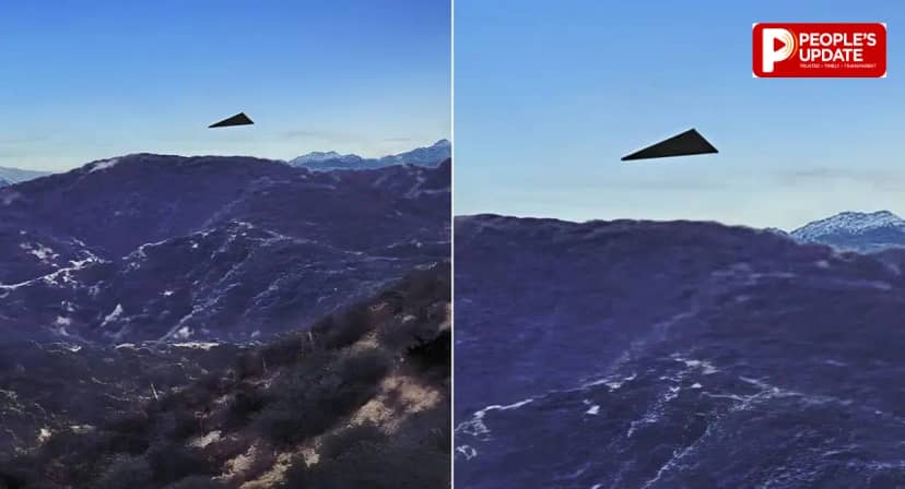 अमेरिका में 1800 mph की रफ्तार से उड़ा काला त्रिकोणीय UFO, दो सैन्य अफसरों ने देखा, ट्रंप प्रशासन की रिपोर्ट में खुलासा