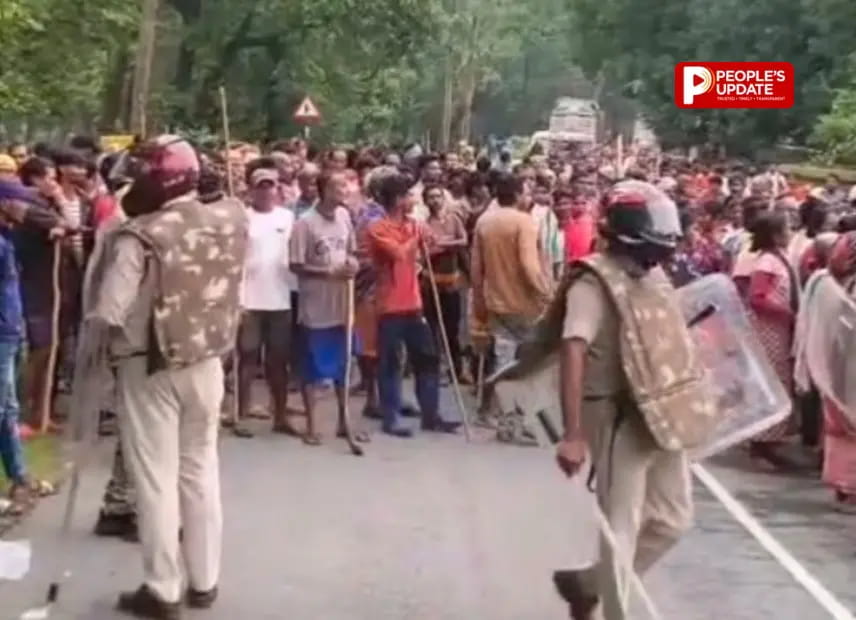 SECL माइंस सर्वे पर बवाल: मदननगर में ग्रामीणों और पुलिस की तीखी झड़प, कई पुलिसकर्मी घायल