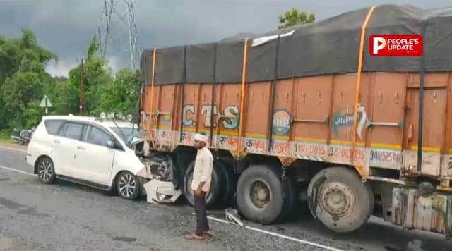 भाजपा प्रदेश अध्यक्ष किरण सिंहदेव सड़क हादसे में घायल, ट्रक से टकराई कार; झांसी मेडिकल कॉलेज में भर्ती