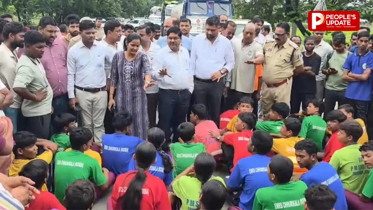 खाने में कीड़े, अभद्र व्यवहार और सुविधाओं की कमी का आरोप; SDM के आश्वासन के बाद खत्म हुआ चक्काजाम