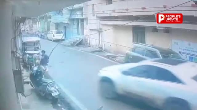 रायपुर में तेज रफ्तार कार ने 8 साल की छात्रा को मारी टक्कर, पैर की हड्डी टूटी, गंभीर हालत में एम्स रेफर:video वायरल