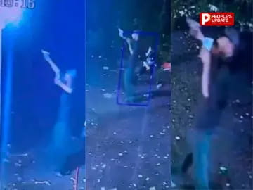 रायगढ़ में शराब दुकान के बाहर चली गोली, गार्ड के पेट में लगी,CCTV में कैद हुई वारदात