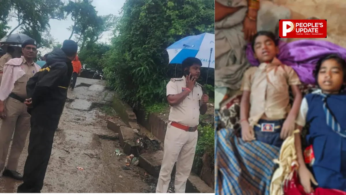 स्कूल से घर लौटते घोंघा नदी में बहे तीन मासूम बच्चों के शव बरामद, गांव में पसरा मातम