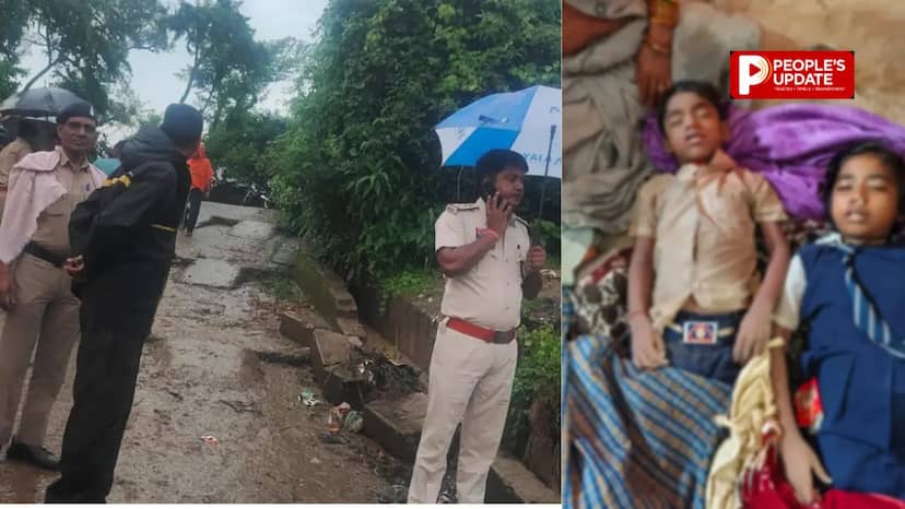 स्कूल से घर लौटते घोंघा नदी में बहे तीन मासूम बच्चों के शव बरामद, गांव में पसरा मातम