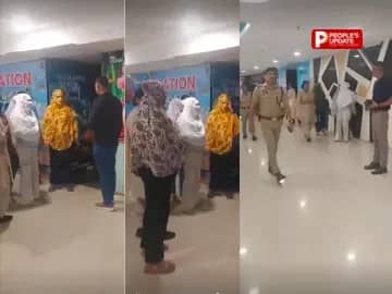दुर्ग के स्पा सेंटर में पुलिस की दबिश, बिजली-पानी बंद फिर भी अंदर मिलीं 8 युवतियां