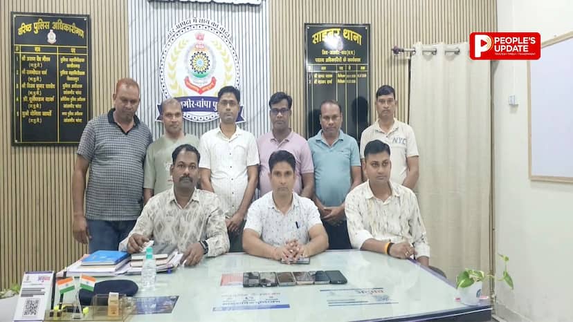हाईटेक ऑनलाइन सट्टा रैकेट का पर्दाफाश, मास्टर एडमिन समेत 6 गिरफ्तार