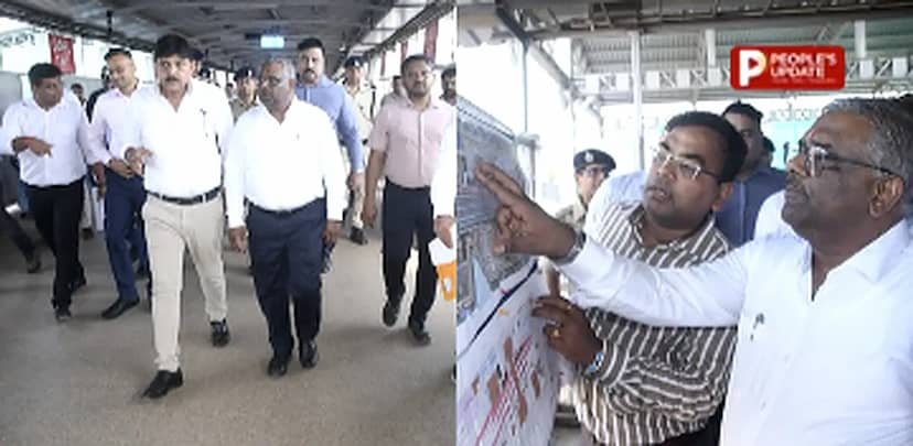 रायपुर रेलवे स्टेशन के कायाकल्प पर GM तरुण प्रकाश की सख्ती, काम की रफ्तार और क्वालिटी पर फोकस