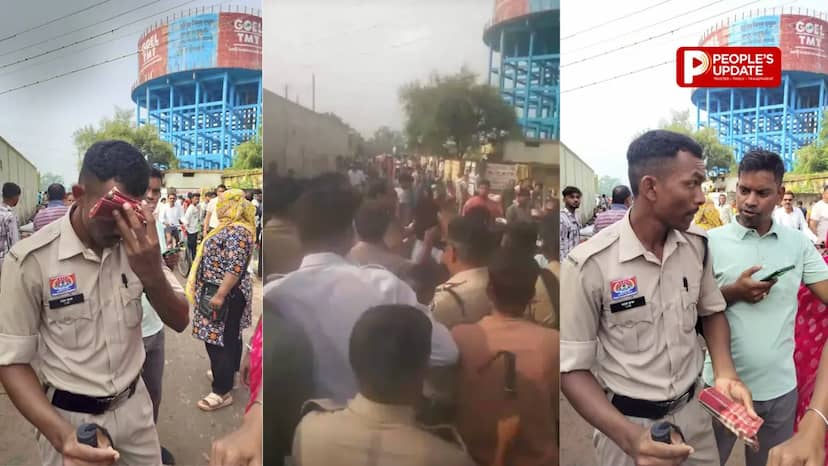 बाजार शिफ्टिंग के लिए पहुंची निगम टीम, विरोध के बाद विवाद ने लिया हिंसक रूप