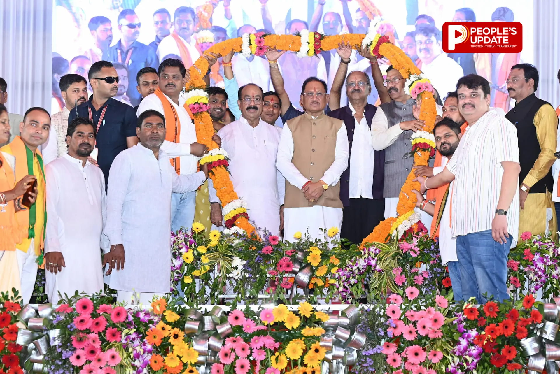 बीरगांव को 135 करोड़ की सौगात, CM साय ने खोला घोषणाओं का पिटारा,आवासीय पट्टे का भी ऐलान