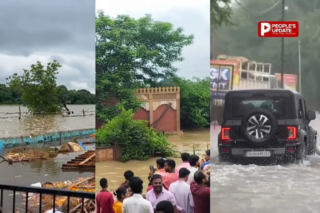 छग में बारिश का रौद्र रूप,28 साल बाद गंगरेल के सभी 14 गेट खुले,सैकड़ों गांव बाढ़ की चपेट में