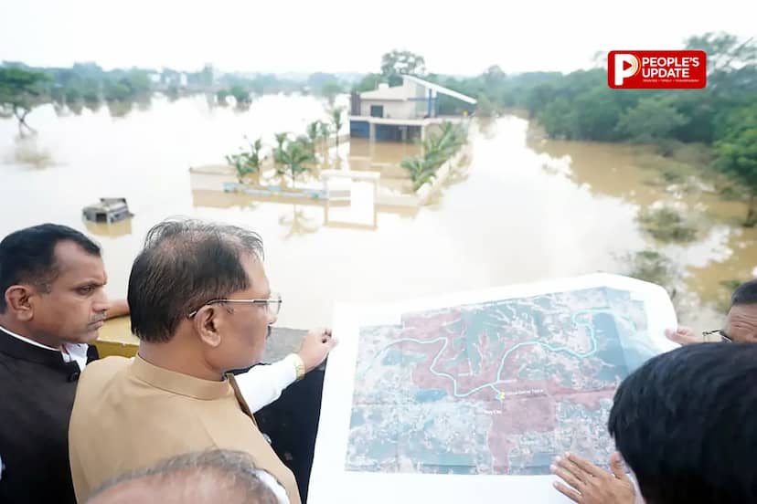 सुकमा में बाढ़ के बीच ग्राउंड जीरो पर CM साय, राहत केंद्र पहुंचे, प्रभावित परिवारों से जाना हाल