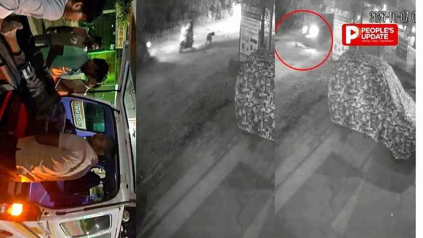धमतरी में चलते-चलते सड़क पर सो गया युवक, अज्ञात वाहन ने कुचला, CCTV में कैद हुआ खौफनाक हादसा
