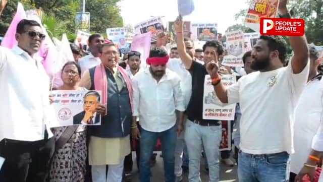 रायपुर में मोदी-ज्ञानेश कुमार की निकली बारात, 2 फेरे होते ही पुलिस ने रुकवाई शादी, अमित जोगी का अनोखा प्रदर्शन