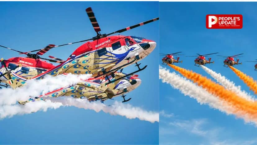 रायपुर के आसमान में फिर दिखा हवाई रोमांच, 5 सारंग हेलीकॉप्टरों की गूंज से शहर में उत्साह, 2 नवंबर को एयर शो