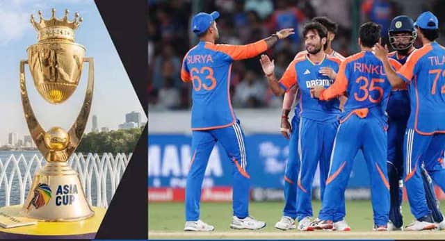 Asia Cup 2025 : एशिया कप के लिए टीम इंडिया का ऐलान, सूर्यकुमार यादव बने कप्तान, शुभमन गिल को उपकप्तानी; भारत-पाक के 3 मुकाबले संभव