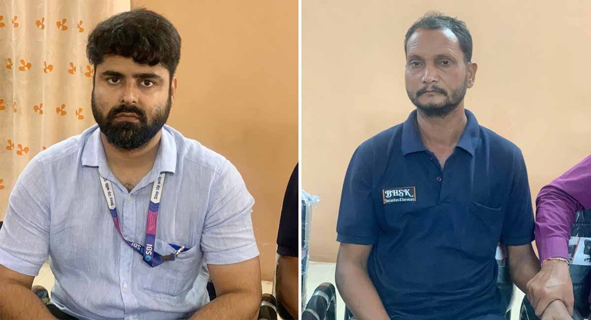 झाबुआ में लोकायुक्त की कार्रवाई, बैंक अधिकारी और हाउस कीपर को 10 हजार की रिश्वत लेते पकड़ा, लोन दिलाने के एवज में मांगे थे 40 हजार
