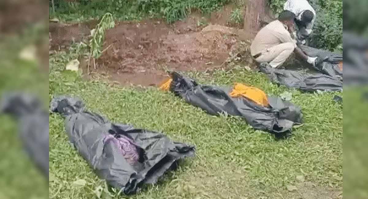 रायगढ़ में एक ही परिवार के 4 लोगों की हत्या, बगीचे में दफनाए शव, बदबू आने पर पड़ोसियों ने पुलिस को बुलाया