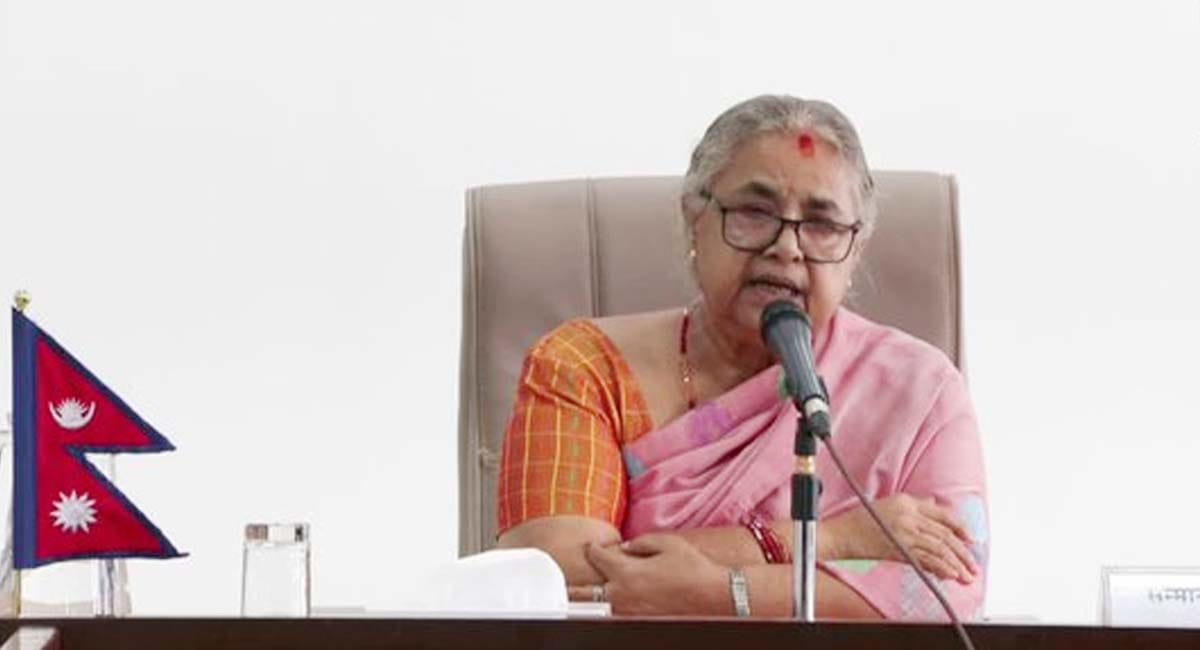 नेपाल की अंतरिम प्रधानमंत्री का पदभार संभालने के बाद सुशीला कार्की बोलीं- मैं यहां सत्ता का स्वाद चखने नहीं आई हूं, 6 महीने से ज्यादा नहीं रुकेंगे