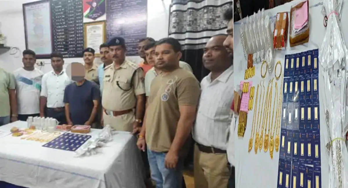 दिवाली से पहले नागपुर RPF की बड़ी कार्रवाई, बिलासपुर-इटवारी एक्सप्रेस से 3 करोड़ का सोना-चांदी जब्त, एक आरोपी गिरफ्तार