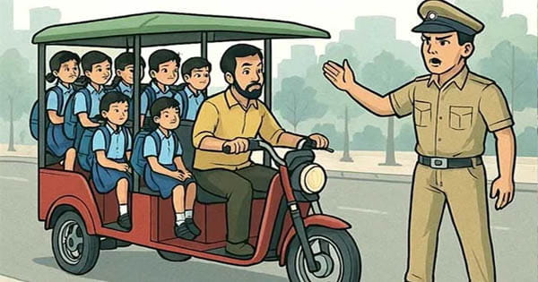 भोपाल में स्कूली बच्चों के लिए ई-रिक्शा पर रोक, कलेक्टर बोले- बच्चों की सुरक्षा से नहीं होगा समझौता, सांसद की बैठक के बाद आदेश जारी
