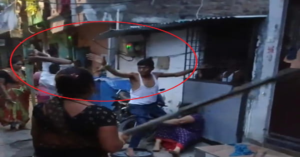 वर्दीधारी की शर्मनाक करतूत- रंगरलियां मानते एसआई पकड़ाया
