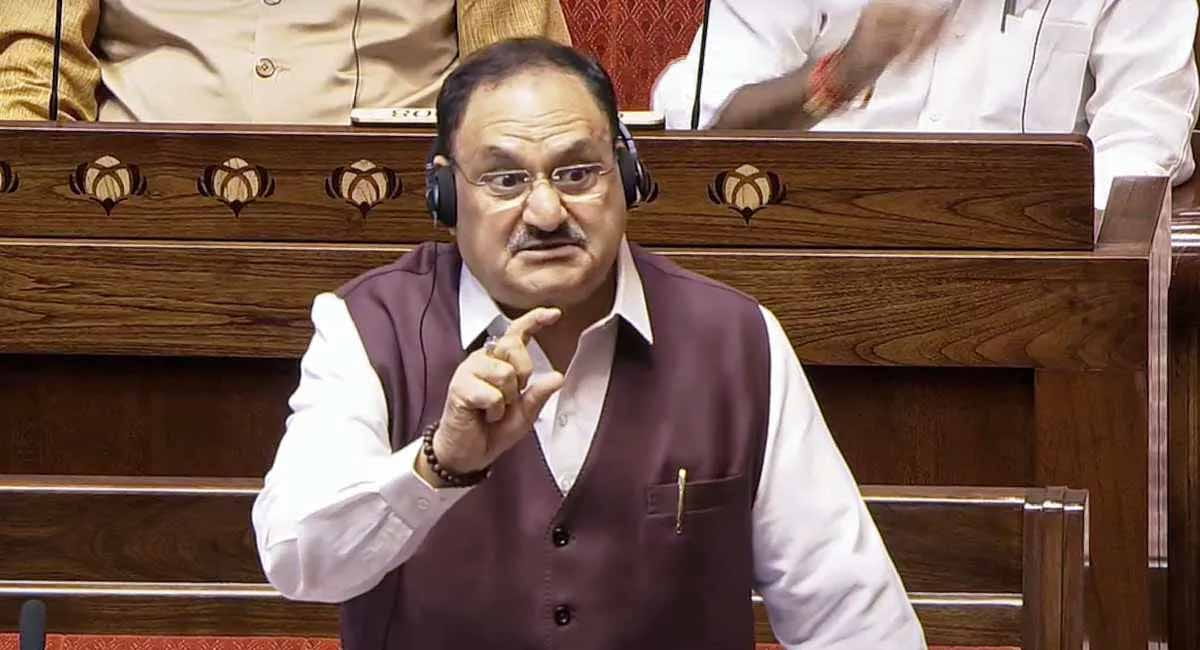 मेरे से ट्यूशन ले लो, अभी तो 30-40 साल विपक्ष में रहना है... राज्यसभा में भड़के जेपी नड्डा