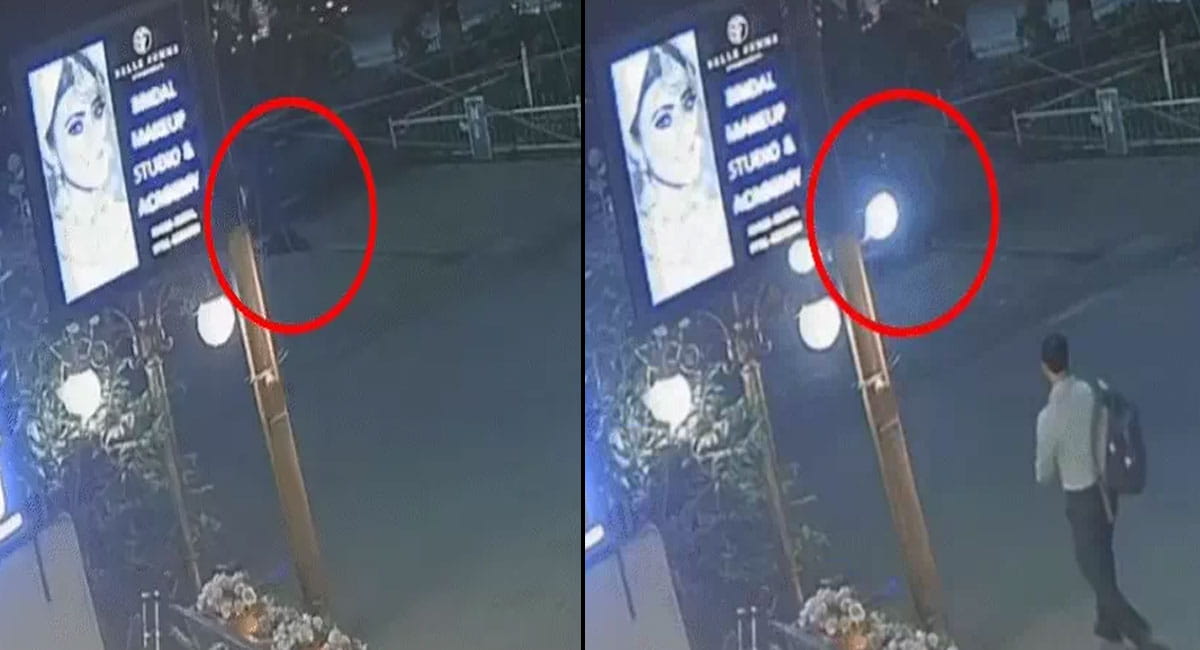 इंदौर में बॉम्बे अस्पताल के पास सड़क पर गिरे व्यक्ति को कार ने कुचला, इलाज के दौरान मौत; घटना का CCTV आया सामने