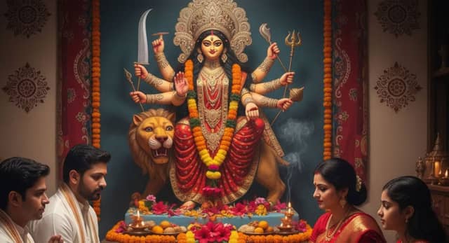 नवरात्रि में देवी की चौकी को सूना क्यों नहीं छोड़ा जाता? जानें इसके पीछे की वजह