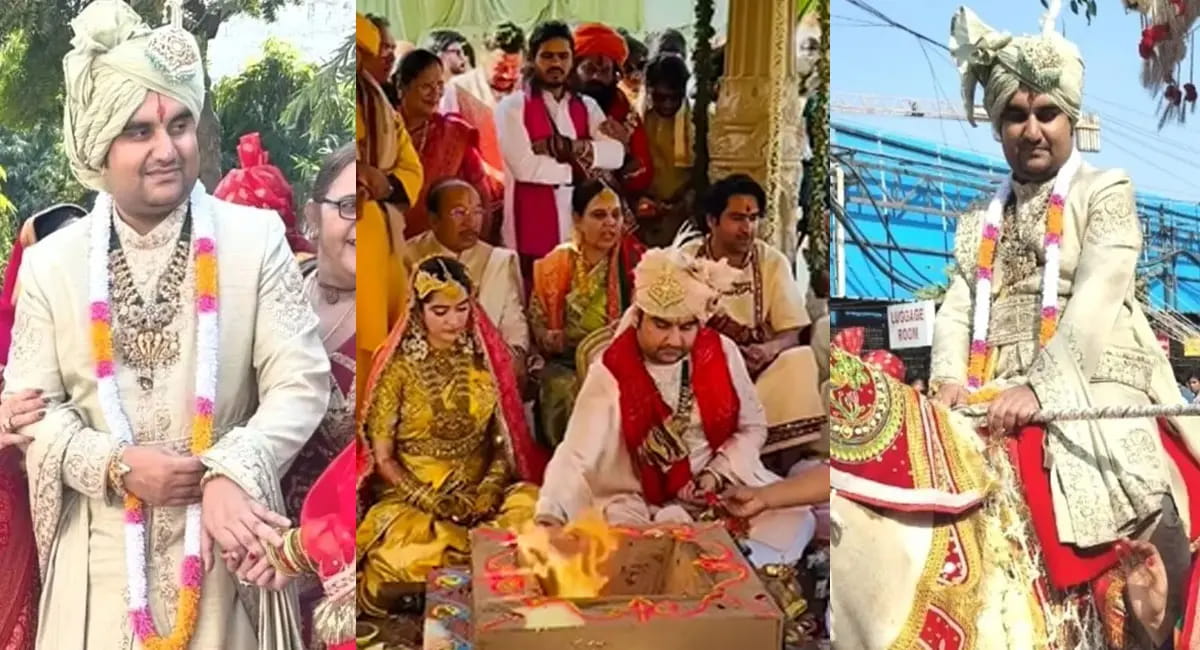 101 पंडितों के मंत्रोच्चार के बीच सात फेरे, मंडप से पहली झलक वायरल