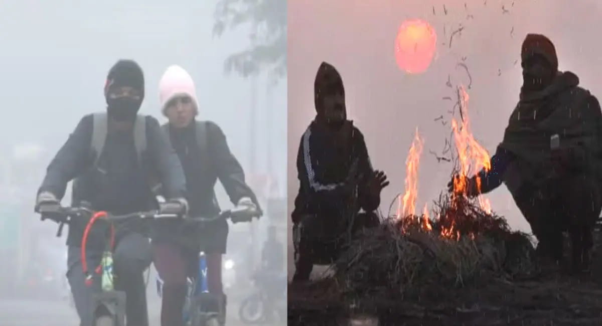 बर्फीली हवाओं ने बढ़ाई ठिठुरन, कई शहर कोल्ड डे की चपेट में; तापमान 4 डिग्री तक गिरा