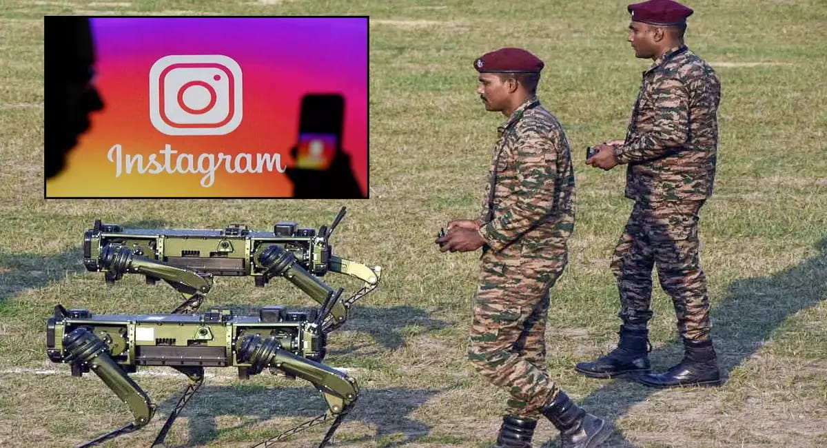 सैनिक इंस्टाग्राम देख सकेंगे, लेकिन पोस्ट-लाइक-कमेंट पर रहेगी रोक
