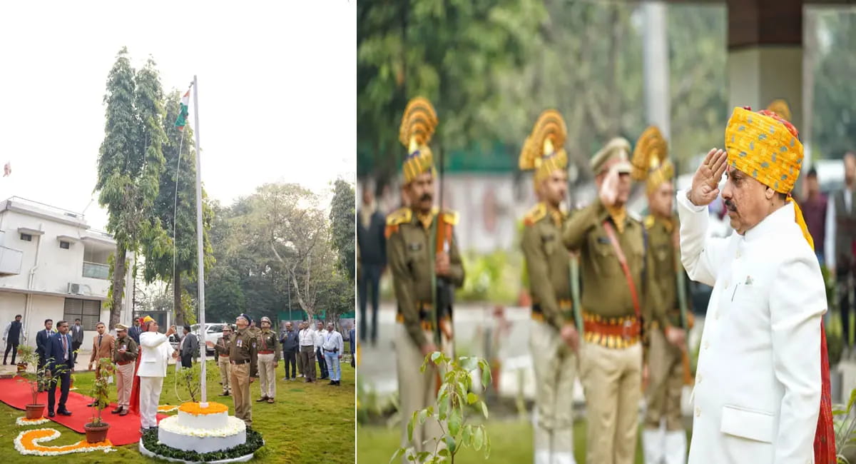 शिप्रा नदी के तट पर पहली बार CM मोहन यादव ने फहराया झंडा