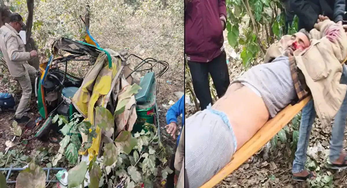 तेज रफ्तार ट्रक ने दो ऑटो को रौंदा, उड़े परखच्चे, 5 की मौत
