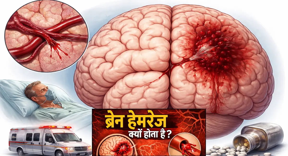 अचानक सिर दर्द? कहीं ब्रेन हेमरेज तो नहीं! लक्षण पहचानिए, देर मत कीजिए