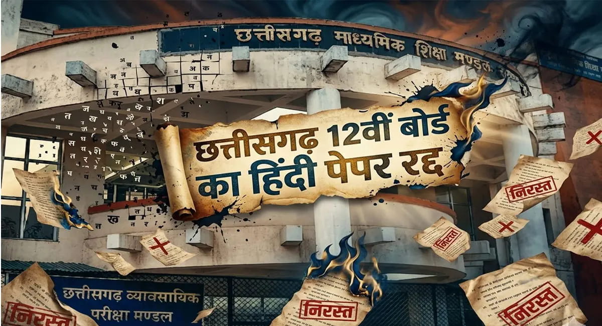 12वीं हिंदी परीक्षा रद्द, 10 अप्रैल को फिर होगा एग्जाम