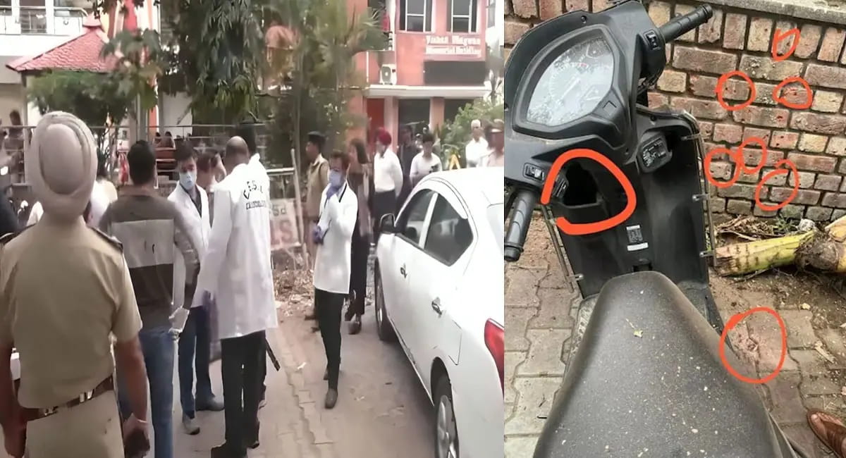 चंडीगढ़ में बीजेपी दफ्तर के बाहर धमाका, बम फेंकते आरोपी का LIVE VIDEO आया सामने