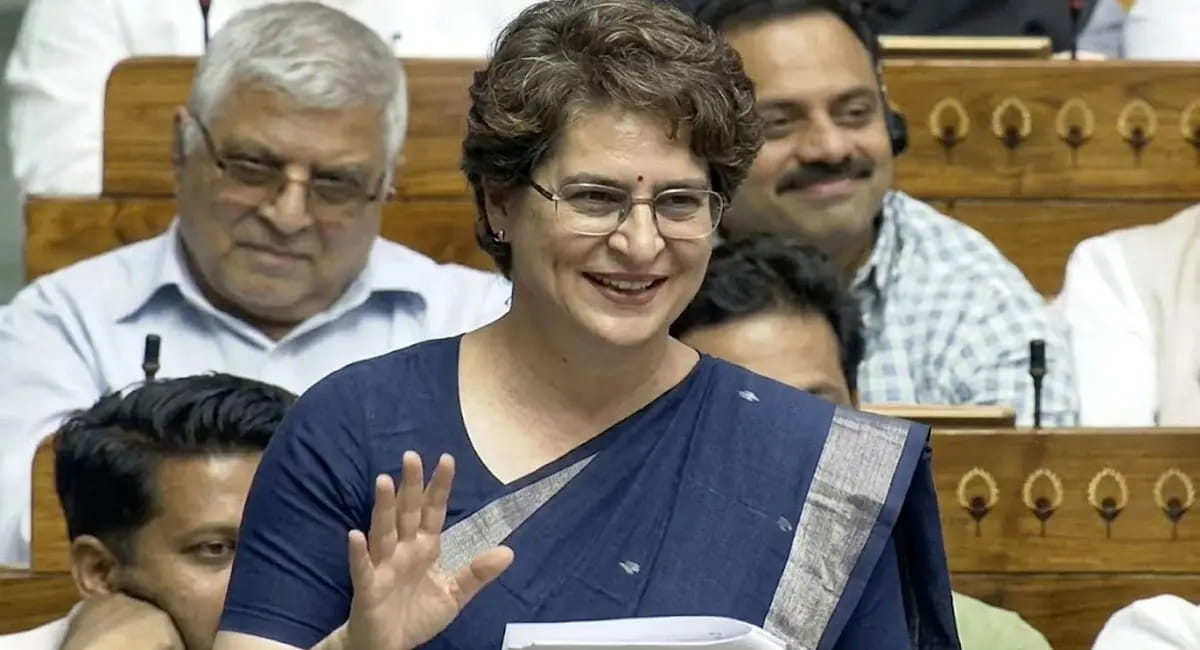 महिला आरक्षण पर प्रियंका का वार, सरकार की रणनीति पर उठाए सवाल