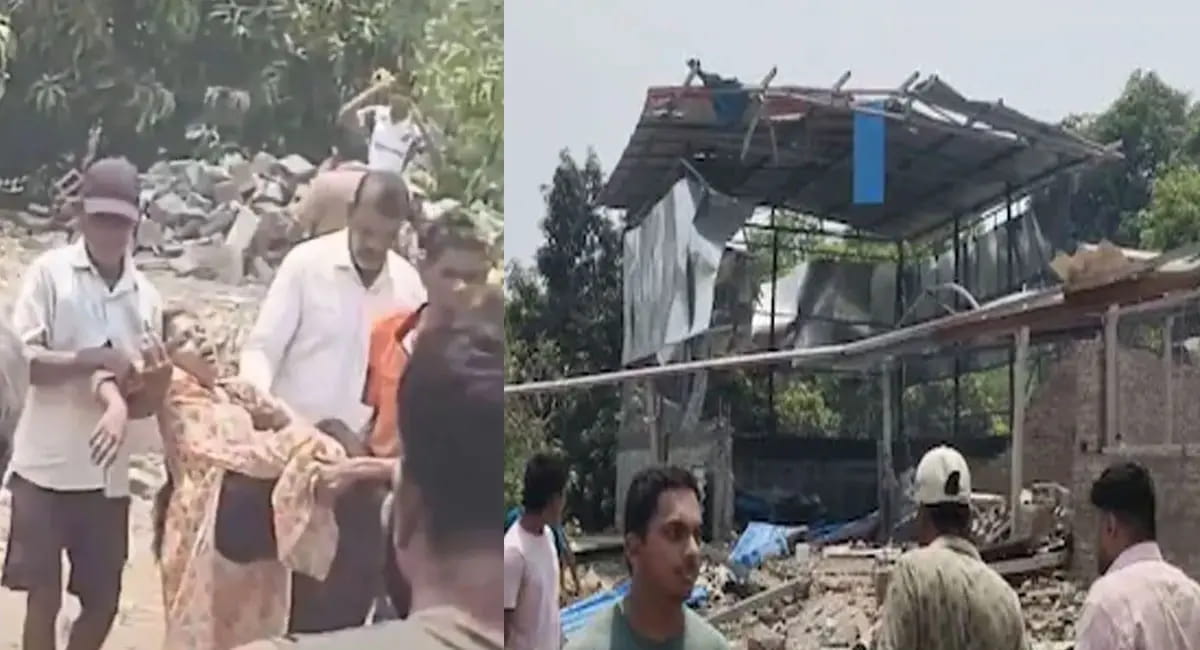 पटाखा फैक्ट्री ब्लास्ट, 2 की मौत; कई घायल