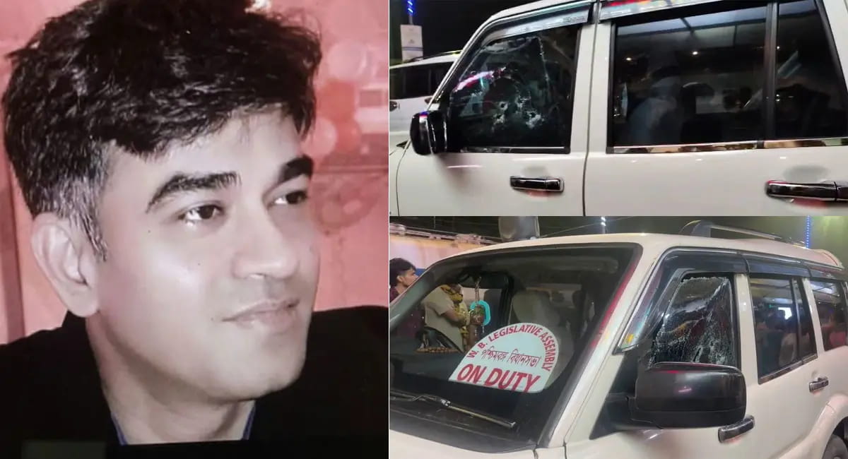 हमलावरों ने बीच सड़क गाड़ी रोककर की ताबड़तोड़ फायरिंग, TMC कार्यकर्ताओं पर आरोप