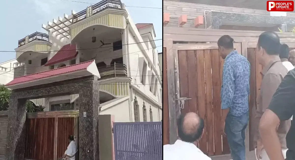ठेकेदार कृष्णकांत सोहगौरा के घर पहुंची टीम, दस्तावेजों की जांच जारी