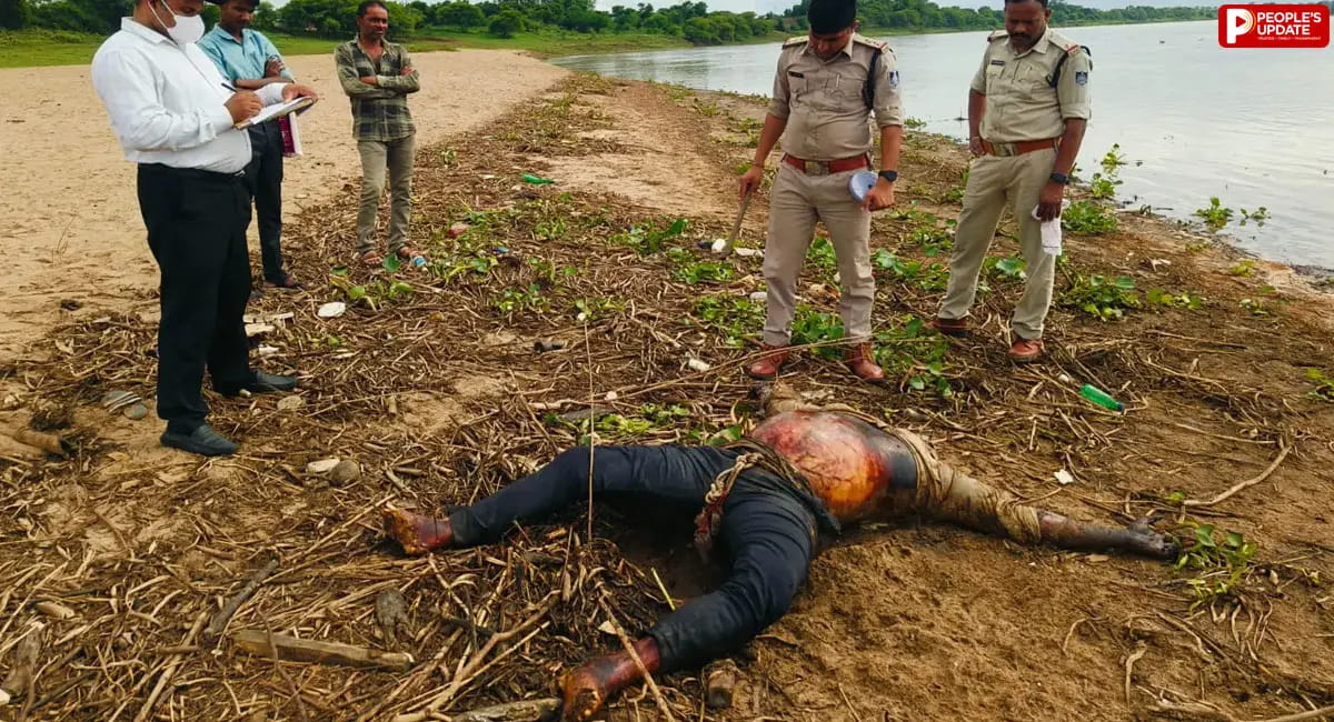 नर्मदा नदी में मिला अज्ञात व्यक्ति का शव, सोहागपुर पुलिस ने शुरू की पहचान की कोशिश