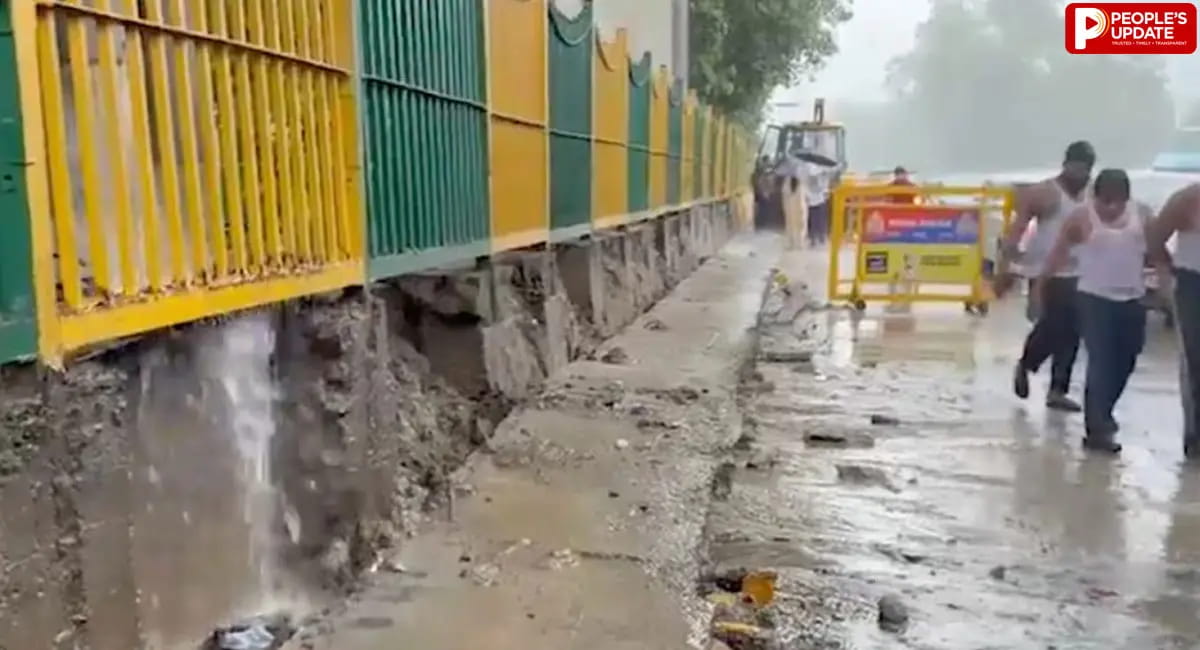 एक शख्स घायल, मौके पर पहुंचे ACP और अथॉरिटी के अधिकारी