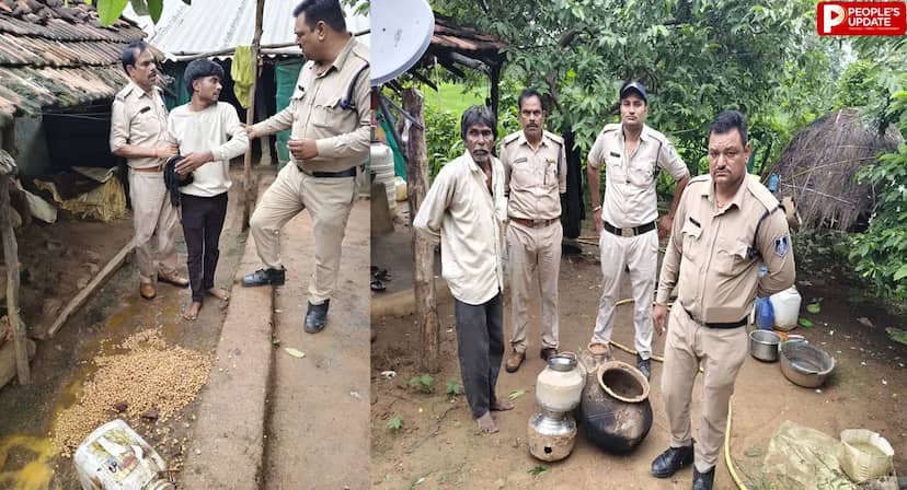 सोहागपुर में अवैध शराब के खिलाफ पुलिस की बड़ी कार्रवाई, 3 आरोपी गिरफ्तार
