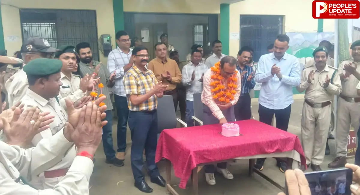 लखनादौन में वन विभाग के SDO गोपाल सिंह की विदाई, भावुक हुए अधिकारी-कर्मचारी