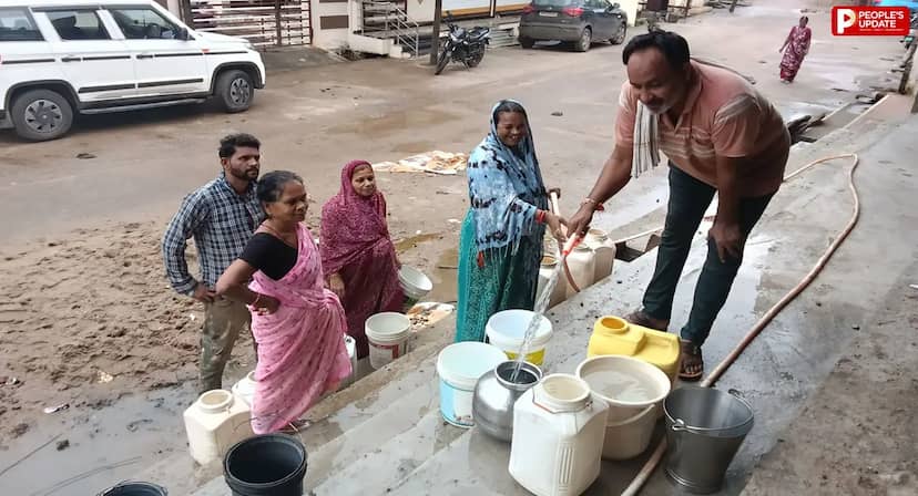 हरदा में पानी के लिए हाहाकार! बाल्टी-कुप्पे लेकर भटके लोग, आज शाम शुरू होगी सप्लाई